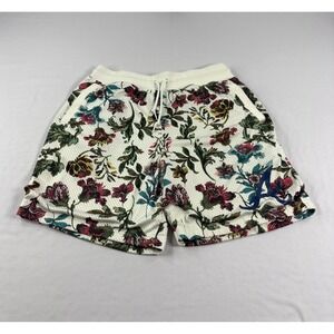 Atlanta Braves Shorts Mens Large Floral AOP Athletic Mesh Casual New Era MLB